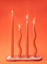 Wonda Candle Holder - Shell Homage- The Mob Collective